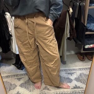 Gap drawstring wideleg ultra soft denim